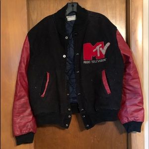 Vintage 1984 MTV letterman Jacket
